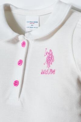 Kız Bebek Pike Elbise %100 Pamuk – Polo Yaka Yazlık Günlük Elbise - 20