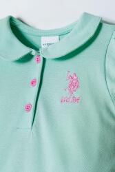 Kız Bebek Pike Elbise %100 Pamuk – Polo Yaka Yazlık Günlük Elbise - 25