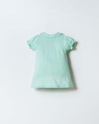 Kız Bebek Pike Elbise %100 Pamuk – Polo Yaka Yazlık Günlük Elbise - 27