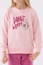 KIZ ÇOCUK EŞOFMAN TAKIM ,ÜÇ İPLİK DOKUMA - Thumbnail