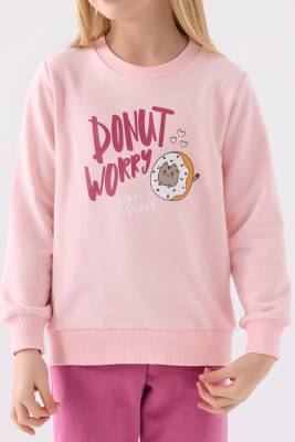 KIZ ÇOCUK EŞOFMAN TAKIM ,ÜÇ İPLİK DOKUMA - 3