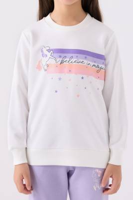 KIZ ÇOCUK EŞOFMAN TAKIM ,ÜÇ İPLİK DOKUMA - 4