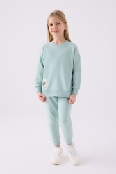 KIZ ÇOCUK EŞOFMAN TAKIM ,ÜÇ İPLİK DOKUMA - 3