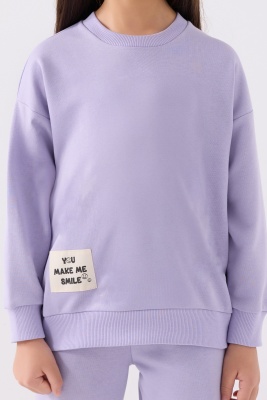 KIZ ÇOCUK EŞOFMAN TAKIM ,ÜÇ İPLİK DOKUMA - 6