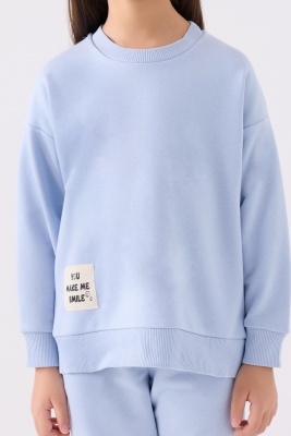 KIZ ÇOCUK EŞOFMAN TAKIM ,ÜÇ İPLİK DOKUMA - 8