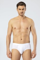 Klasik Beyaz Erkek Slip %50 modal % 50 pamuk