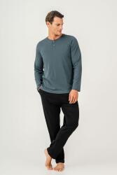 KUTULU ÇEYİZLİK ARNETTA ERKEK İKİLİ TAKIM %100 Pamuk / %100 Cotton Uzun Kol Pijama Takım - 12