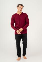 KUTULU ÇEYİZLİK ARNETTA ERKEK İKİLİ TAKIM %100 Pamuk / %100 Cotton Uzun Kol Pijama Takım - 14