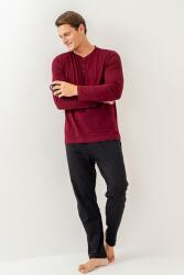 KUTULU ÇEYİZLİK ARNETTA ERKEK İKİLİ TAKIM %100 Pamuk / %100 Cotton Uzun Kol Pijama Takım - 18