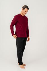 KUTULU ÇEYİZLİK ARNETTA ERKEK İKİLİ TAKIM %100 Pamuk / %100 Cotton Uzun Kol Pijama Takım - 19