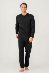 KUTULU ÇEYİZLİK ARNETTA ERKEK İKİLİ TAKIM %100 Pamuk / %100 Cotton Uzun Kol Pijama Takım - 23