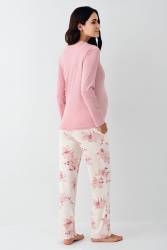 Lohusa Pijama Takım, Modal Kumaş - Thumbnail