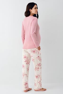 Lohusa Pijama Takım, Modal Kumaş - 4