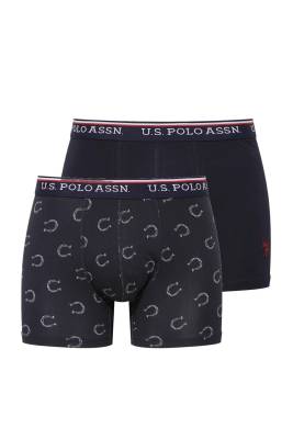 U.S. Polo Assn. - Modal Baskılı 2'li Erkek Boxer