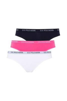 U.S. Polo Assn. - Modal ve Pamuklu 3'lü Ekonomik Paket Kadın Slip