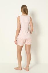 NBB %100 Pamuklu Kadın Somon Atlet Şort Takım - 3