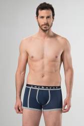 Pamuklu Likralı 2'li Erkek Boxer - Thumbnail