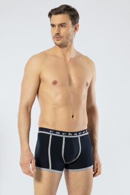Erkek 2'li Biyeli Boxer, %95 Pamuk, %5 Elastan - 4