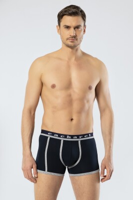 Erkek 2'li Biyeli Boxer, %95 Pamuk, %5 Elastan - 5