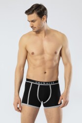 Erkek 2'li Biyeli Boxer, %95 Pamuk, %5 Elastan - 9
