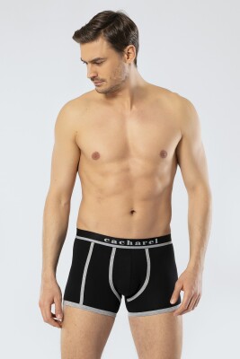 Erkek 2'li Biyeli Boxer, %95 Pamuk, %5 Elastan - 9