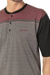 Pierre Cardin %100 Pamuk 3'lü Jakarlı Erkek Pijama Takım, Kutulu Gönderilir - Thumbnail