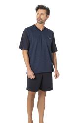 Pierre Cardin %100 Pamuk 3'lü Jakarlı Erkek Pijama Takım, Kutulu Gönderilmektedir - Thumbnail