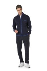 Pierre Cardin %100 Pamuk Erkek 2 İplik Eşofman Takım, Fermuarlı ve Cep Detaylı Eşofman Takım