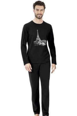 Pierre Cardin %100 Pamuk Kutulu Erkek Pijama Takım - 5