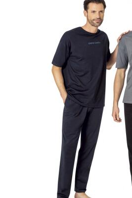 Pierre Cardin, %100 Pamuk, Oversize Pijama Takım, - 4