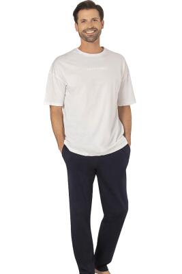 Pierre Cardin, %100 Pamuk, Oversize Pijama Takım, - 1