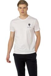 Pierre Cardin %100 Pamuklu, Bisiklet Yaka, Kısakol Penye Pijama Takım, Ceplidir Beyaz