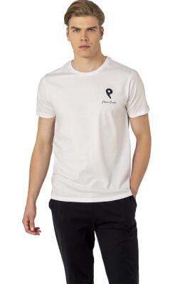 Pierre Cardin %100 Pamuklu, Bisiklet Yaka, Kısakol Penye Pijama Takım, Ceplidir - 1