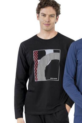Pierre Cardin %100 Pamuklu Erkek Pijama Takım - 4