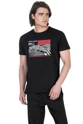 Pierre Cardin %100 Pamuklu Yazlık Erkek Pijama Takım, ceplidir - 5