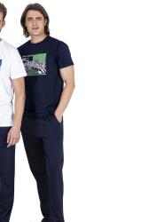 Pierre Cardin %100 Pamuklu Yazlık Erkek Pijama Takım, ceplidir - 4