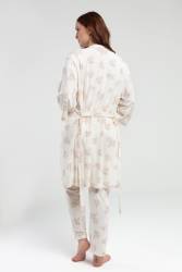 Pierre Cardin 3'lü Lohusa Pijama Takım - 4