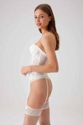 Pierre Cardin Balenli Push Up Destekli Jartiyer Büstiyer String Çorap Takım - 3