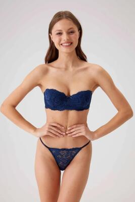 Pierre Cardin Balenli Straplez Desteksiz Sütyen Takım - 9