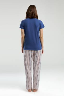 Pierre Cardin Battal Beden Yazlık Pijama Takım, Modal Pamuk Kumaş - 4