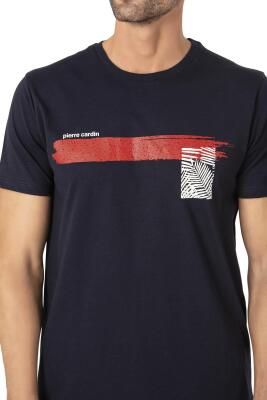 Pierre Cardin, Bisiklet Yaka, Baskılı, Yazlık Pijama Takım, %100 Pamuk - 8