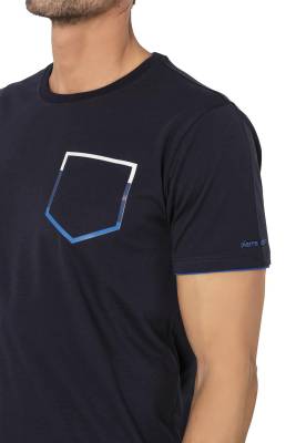 Pierre Cardin, Bisiklet Yaka, Erkek Penye Yazlık Pijama Takım, %100 Pamuk - 9