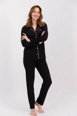 Pierre Cardin Çeyize Uygun Kutulu Kadın Pijama Takım, %50 Modal %50 Pamuk, Uzunkol Mevsimlik Kadın Pijama Takım  - 17