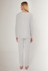 Pierre Cardin Dokuma Kadın Pijama Takım, Kol ve Paça Manşetli, - 3
