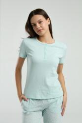 Pierre Cardin Düğmeli Yaka Kaşkorse Kadın Viskon Pijama Takım, Cep Detaylı - 2