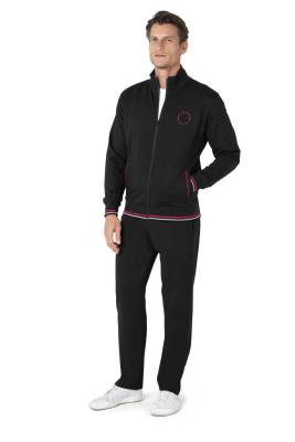 Pierre Cardin - Pierre Cardin Erkek %100 Pamuklu Fermuarlı ve Cep Detaylı 2 İplik Eşofman Takım