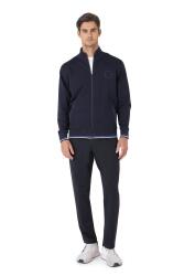 Pierre Cardin Erkek %100 Pamuklu Fermuarlı ve Cep Detaylı 2 İplik Eşofman Takım - 4