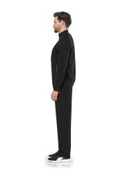 Pierre Cardin Erkek %100 Pamuklu Fermuarlı ve Cepli 2 İplik Eşofman Takım - 4