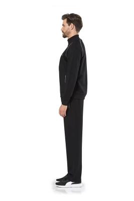 Pierre Cardin Erkek %100 Pamuklu Fermuarlı ve Cepli 2 İplik Eşofman Takım - 4