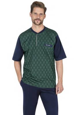 Pierre Cardin Erkek 3'lü Jakarlı Pijama Takım, Çeyizlik Pijama Takım, Kutulu Gönderim, %100 Pamuklu - 4